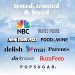 Fit & Fresh 4 Pack Slim Ice Packs