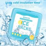 MIYCOO Slim Ice Packs for Camping & Beach