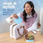 Fit & Fresh 4 Pack Slim Ice Packs