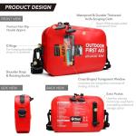 152 PCS Waterproof First Aid Kit for Outdoor Adventures