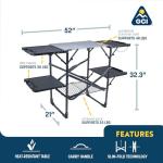 GCI Outdoor Slim-Fold Portable Cooking Station