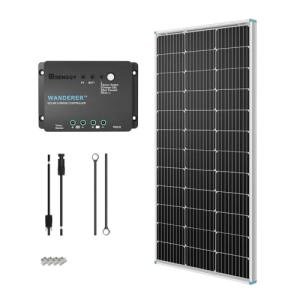 Renogy 100W Solar Panel Kit for RVs and Campers