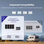 Renogy 100W Solar Panel Kit for RVs and Campers
