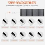 40W Foldable Solar Panel Charger for Camping