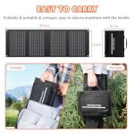 40W Foldable Solar Panel Charger for Camping