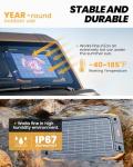 BALDR 12V Waterproof Solar Battery Charger 13W