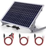 30W Solar Battery Charger with Smart Charge Controller