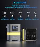 300W Solar Power Station with LED Light