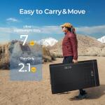 BougeRV 200W Flexible Solar Panel for Camping