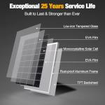 30W Solar Battery Charger with MPPT Controller