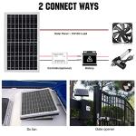 ECO-WORTHY 10W Portable Solar Panel Charger