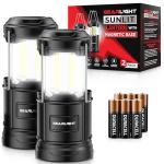 GearLight Sunlit LED Camping Lantern - 2 Pack