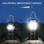 Lepro Battery-Powered LED Lanterns, 2-Pack