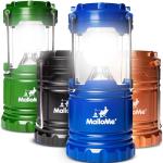 Bright Multicolor Camping Lanterns Set of 4