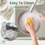 19-Piece Nonstick Cookware Set with Detachable Handle