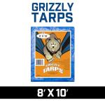 B-Air Grizzly Waterproof Heavy Duty Blue Tarps - 8x10