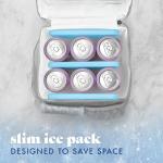 Fit & Fresh 4-Pack XL Slim Ice Packs