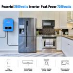 SUMRY 3600W Solar Inverter Charger with MPPT Controller