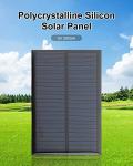 FellDen 5PCS 5V 200mA Solar Panel Kit
