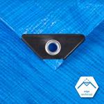 CARTMAN 10x12 Feet Blue Poly Tarp - 5 Mil Thick