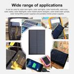 FellDen 5PCS 5V 200mA Solar Panel Kit