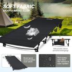 MARCHWAY Ultralight Folding Camping Cot Bed