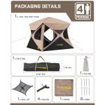Fanttik Alpha C4 Instant 4-Person Cabin Tent