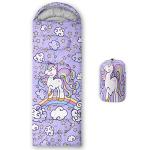 Kids Axolotl Unicorn Sleeping Bag – Lightweight & Waterproof