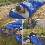 2 Pack Thick Adult Winter Sleeping Bags