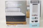 Intex Deluxe Queen Air Mattress with Pump & Headboard