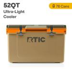 RTIC 52 Quart Ultra-Light Portable Cooler