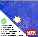 MTR 5 Mil Heavy Duty Waterproof Blue Tarp 6x8 ft