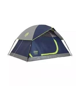 Coleman Sundome 2-Person Camping Tent - Navy Blue