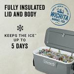 100L Coleman Rolling Ice Chest - Rock Color