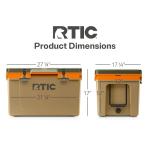 RTIC 52 Quart Ultra-Light Portable Cooler