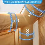 Inflatable Family Camping Tent for 6-8 People