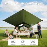 NAIZEA Inflatable Tent for 6 with Skylight