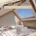 Waterproof Inflatable Family Camping Tent with Pump