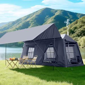 SUNYRISY Inflatable Glamping Tent for 8-10 People