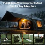 NAIZEA Inflatable Tent for 6 with Skylight