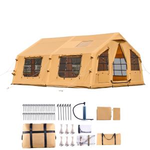 Inflatable Glamping Tent for 8-12 Campers