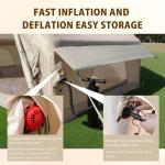 Waterproof Inflatable Family Camping Tent with Pump