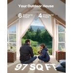 Inflatable Tent for 3-12 Person Camping Adventure