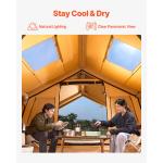 Inflatable Glamping Tent for 8-12 Campers