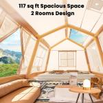 SLSY Inflatable Camping Tent for 2-12 People