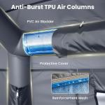 SUNYRISY Inflatable Glamping Tent for 8-10 People