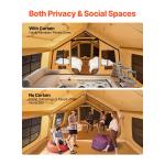 Inflatable Glamping Tent for 8-12 Campers