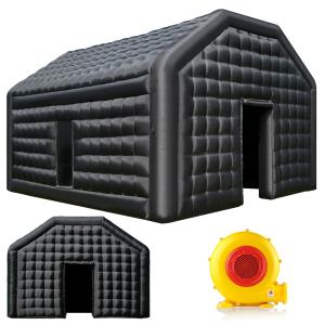 20 FT Inflatable Black Cube Party Tent