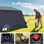 SUNYRISY Inflatable Glamping Tent for 8-10 People