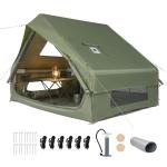 Inflatable Camping Tent for 2-5 People with Pump